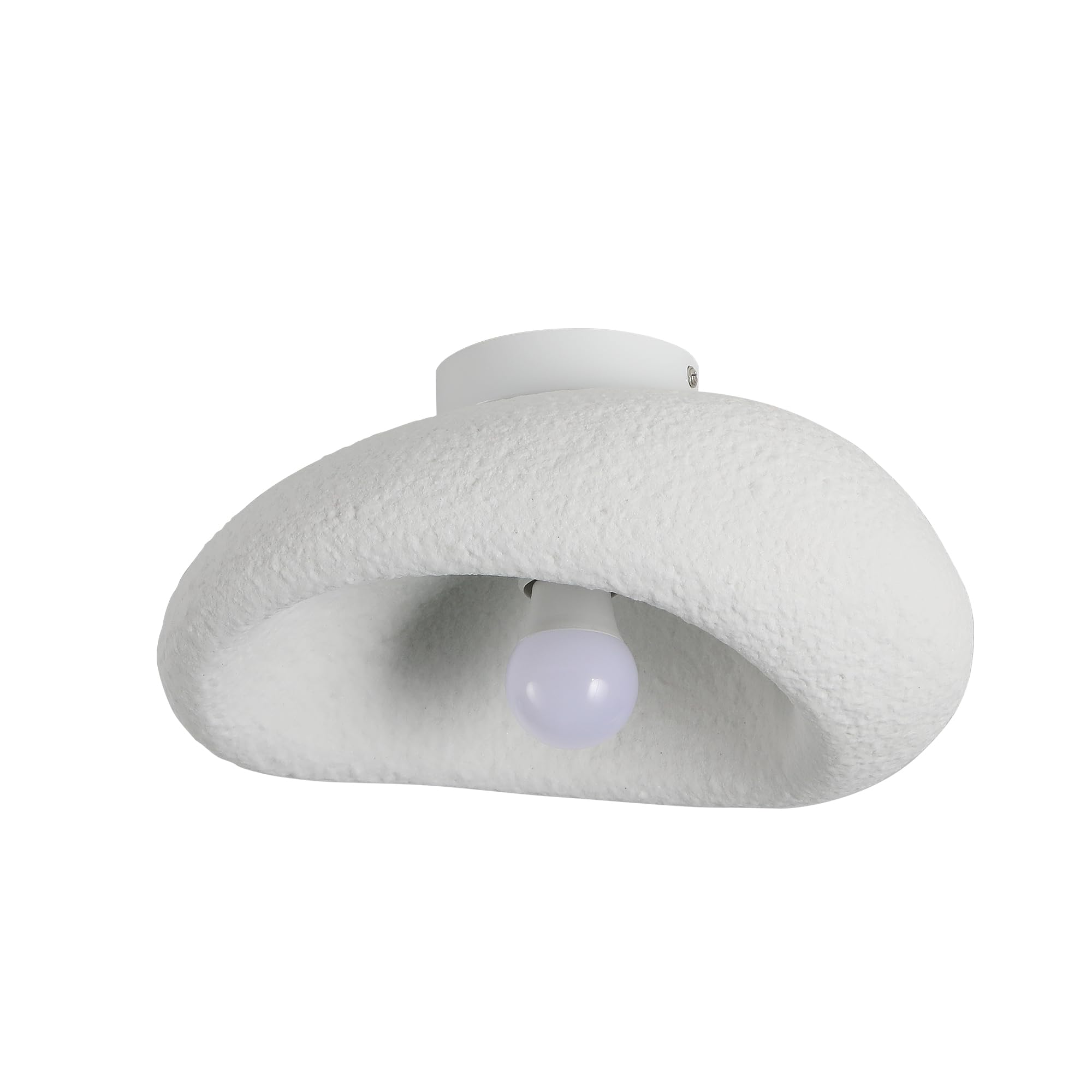 Lampadario Da Pranzo In Stile Giapponese Wabi-Sabi, Moderne Plafoniere E27, Paralumi Per Plafoniere Per Camera Da Letto, Sala Da Pranzo,Soggiorno,Corridoio, Illuminazione A Soffitto, 30 Cm