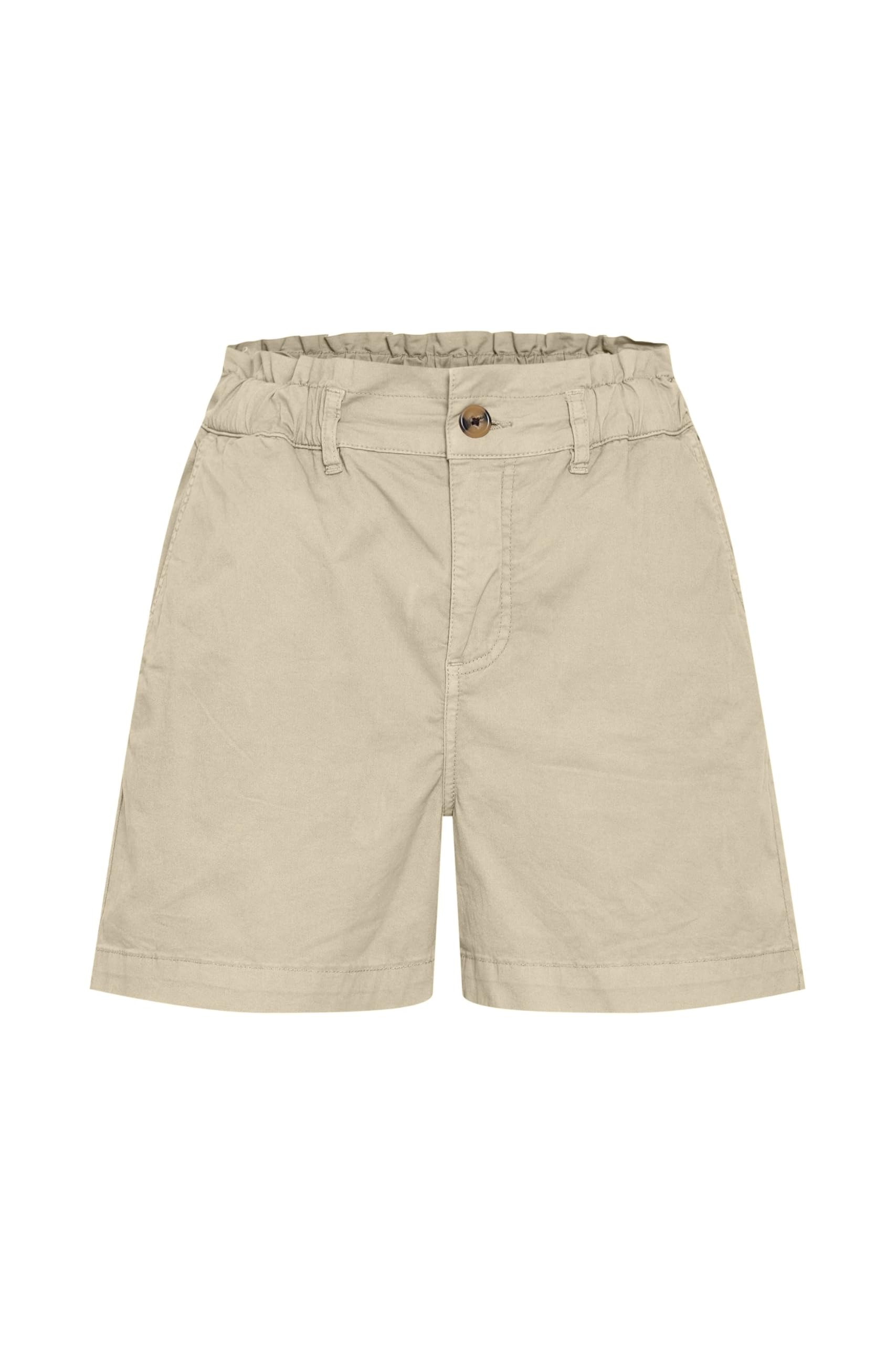 OXMO OXChai Damen Kurze Hose Shorts mit Stretch Regular Fit