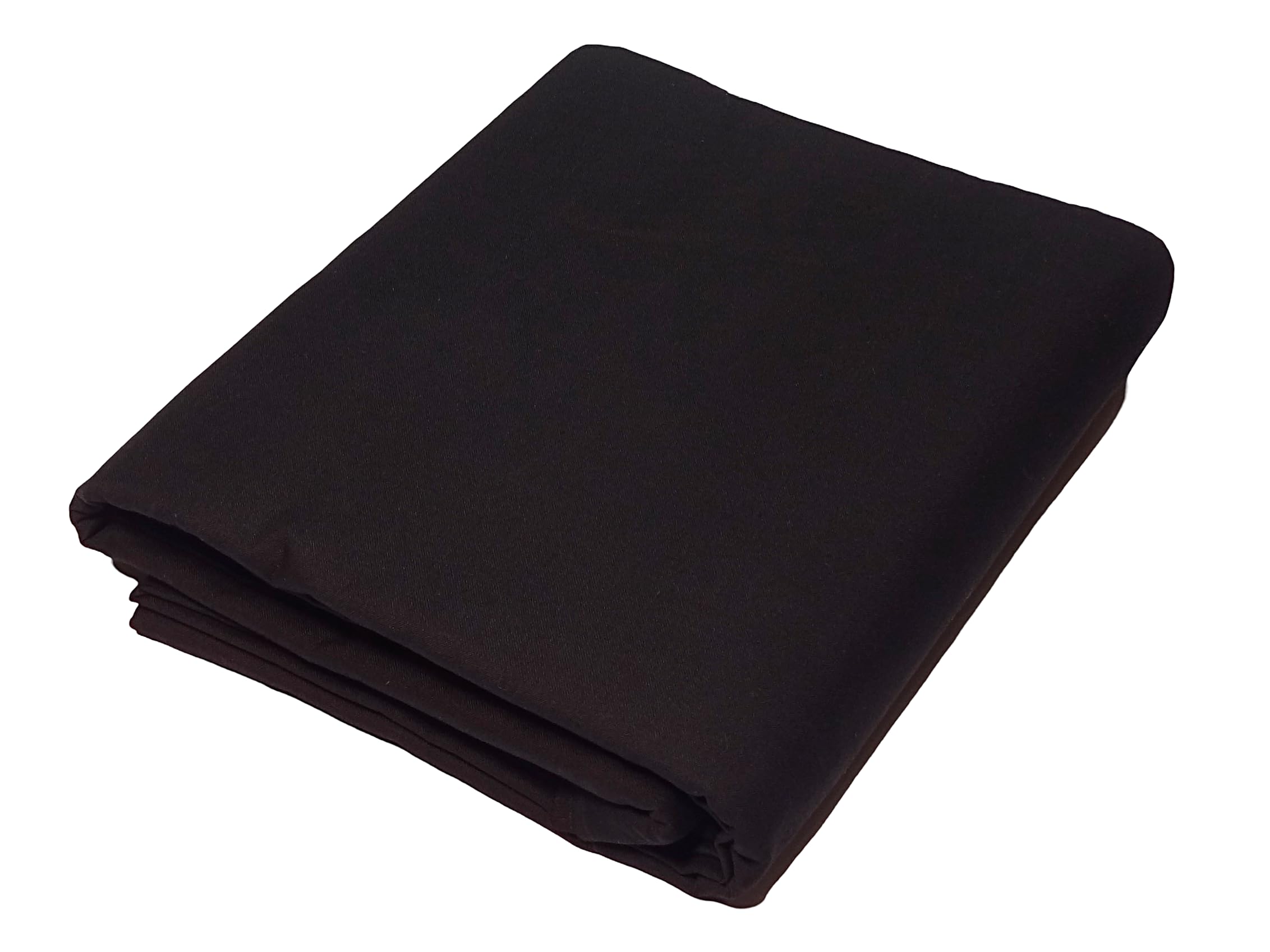94 Inches/238cm Wide Polycotton Fabric by The Metre UK Dress Fabric Material for Sheeting, Sewing, Dressmaking, Arts and Craft (Black, 10 Metre) โ image 1