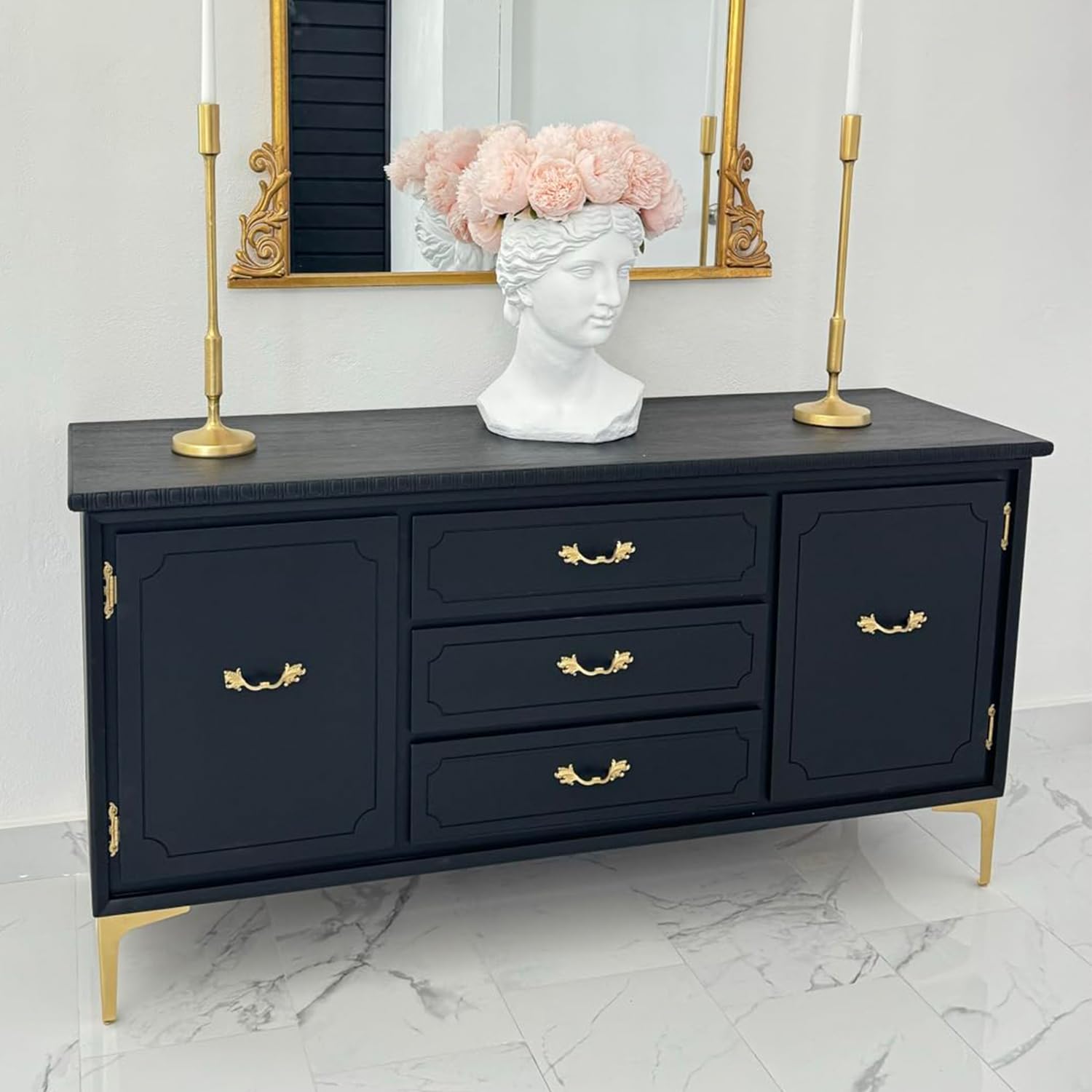 Amazon.com: WYIPOLZI 7 inch Gold Legs for Furniture Set of 8 Metal Furniture  Legs 7