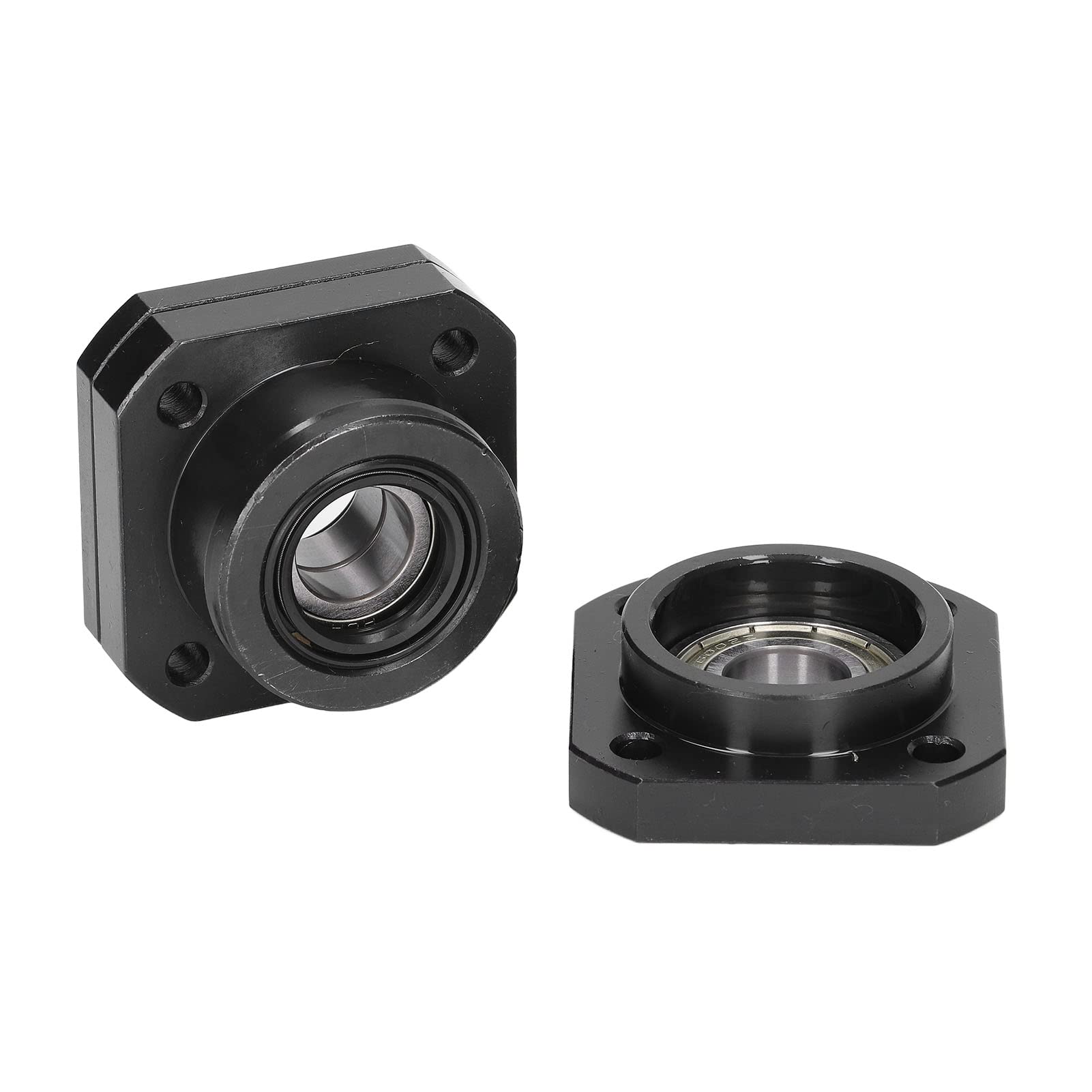 Ball Screw End Support FK15 FF15 Ballscrew Bearing Block Set for SFU2005 SFU2010 Lathe CNC Machine Tool