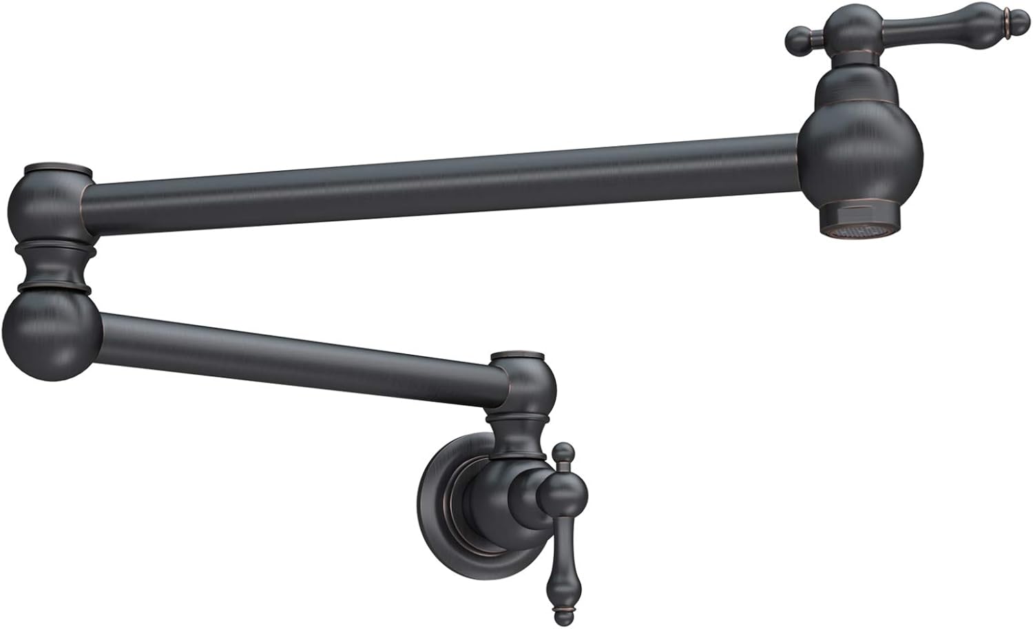 Rozin Kitchen Tap Brass Pot Filler Wall Mounted Folding Rotatable Arm