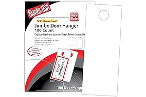 Door Hanger Signs, 4.25 x 11 inch