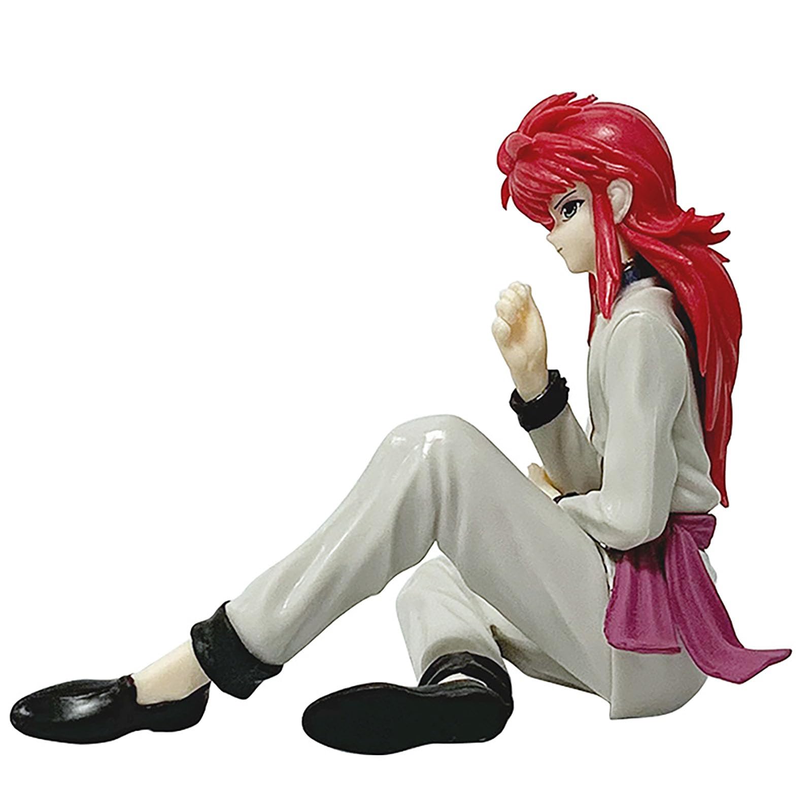 Figurine, Figura Yuusuke Urameshi Kurama Hiei Anime(As Shown in Figure 3,Product Height: 8cm/3.15 Inches)