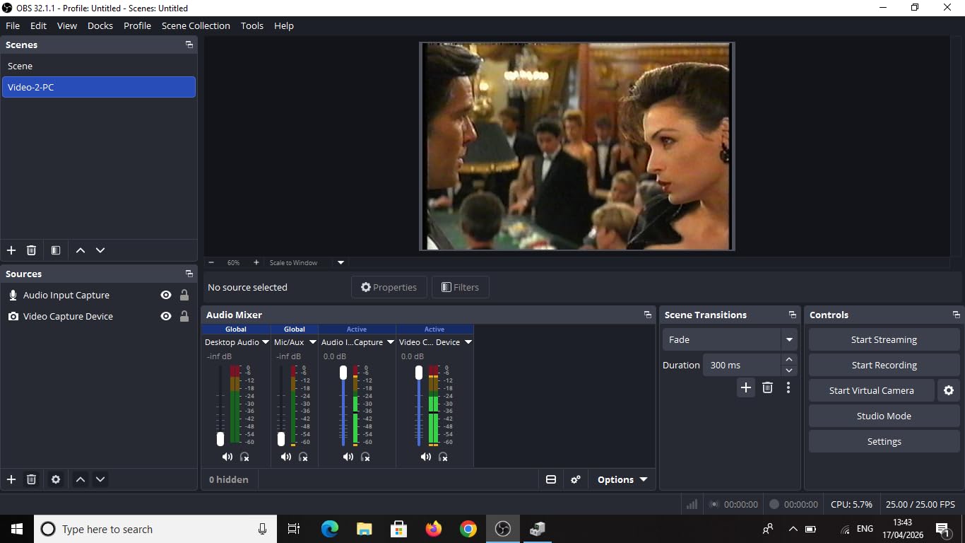 Video-2-PC USB Video Capture Kit. Links your VHS Player or Camcorder to your Windows 11/10 PC. Create MP4 Files and DVDs from VHS, Hi8, MiniDV.