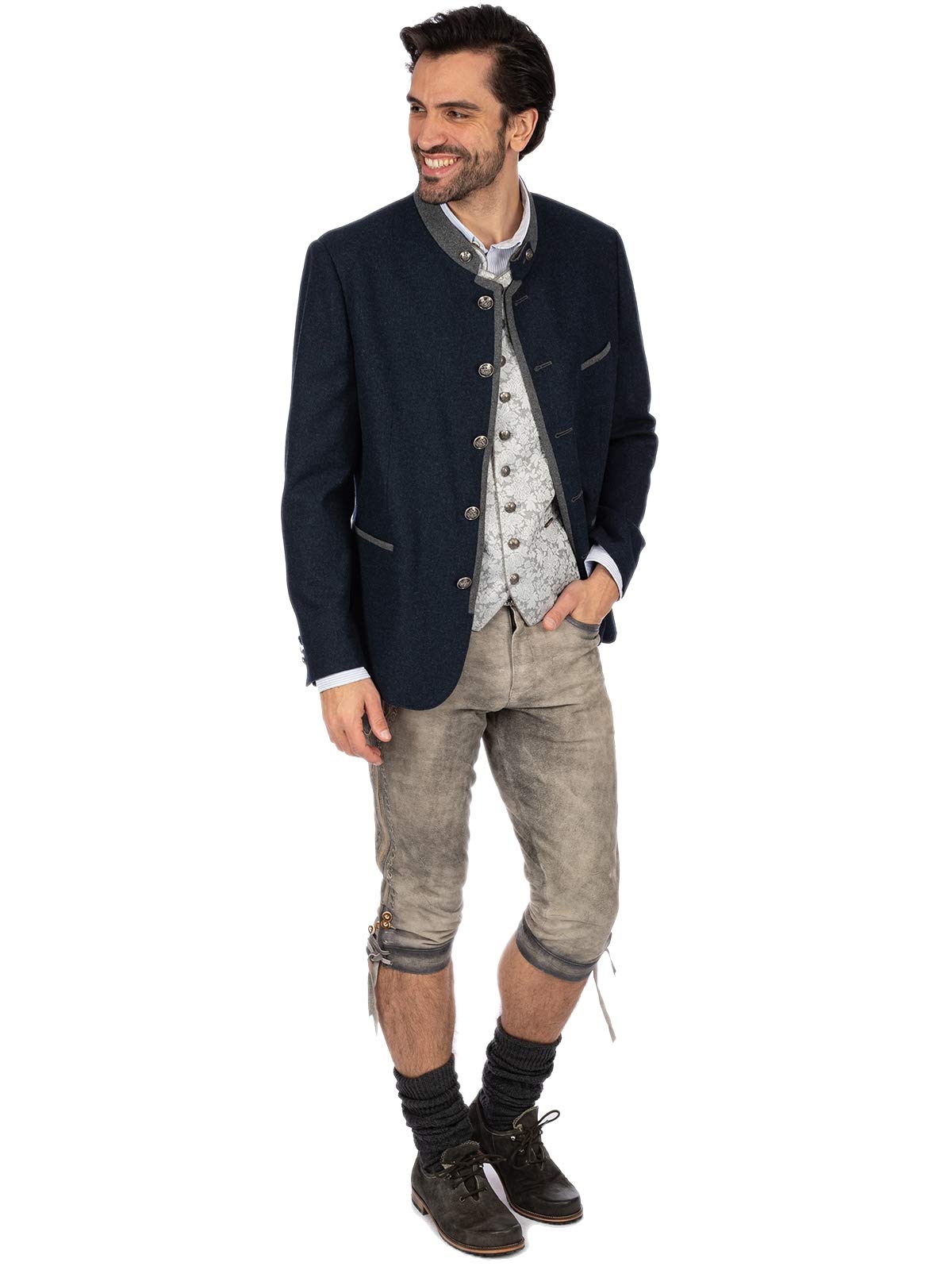 Stockerpoint Herren Trachtensakko Quintus I Größen 46-60 I Traditionelles & hochwertiges Sakko mit Rückenschlitz I Perfekt für Trachten & Festlichkeiten