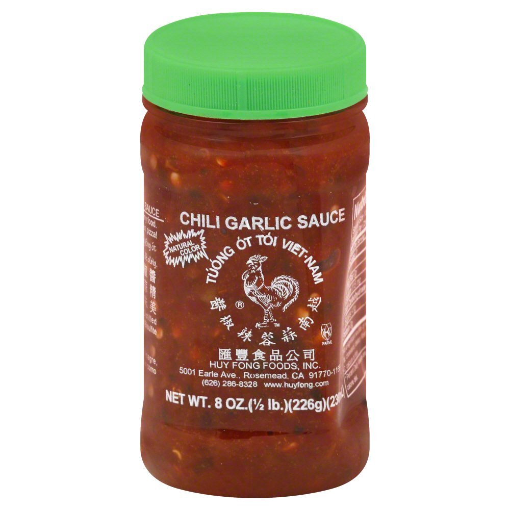 Huy Fong Fresh Chili Garlic Sauce 8.0 OZ(Pack of 12