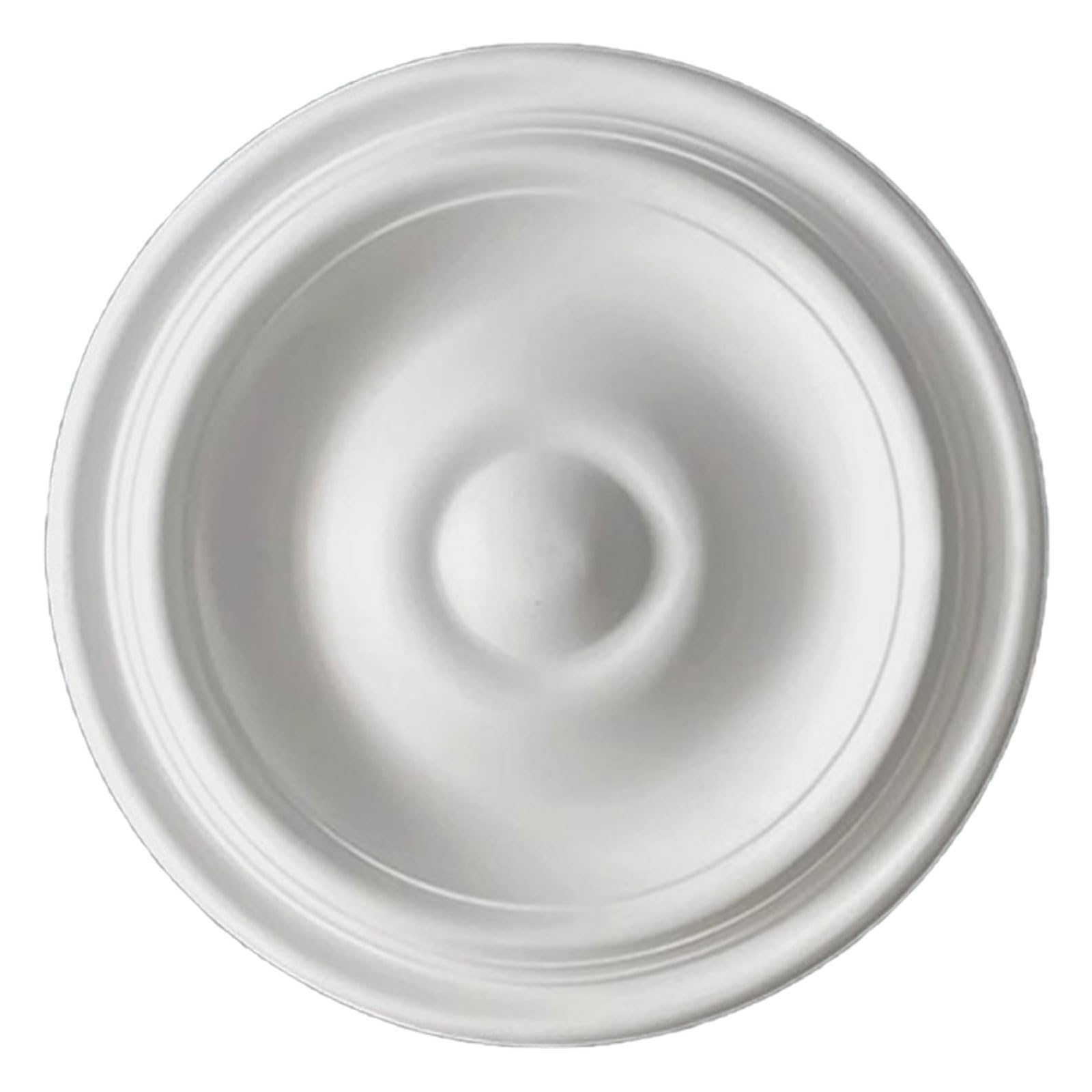 Foelanne White R Ound Pu Ceiling Medallion, Multiple Sizes 24.5-67Cm(,24.5Cm)