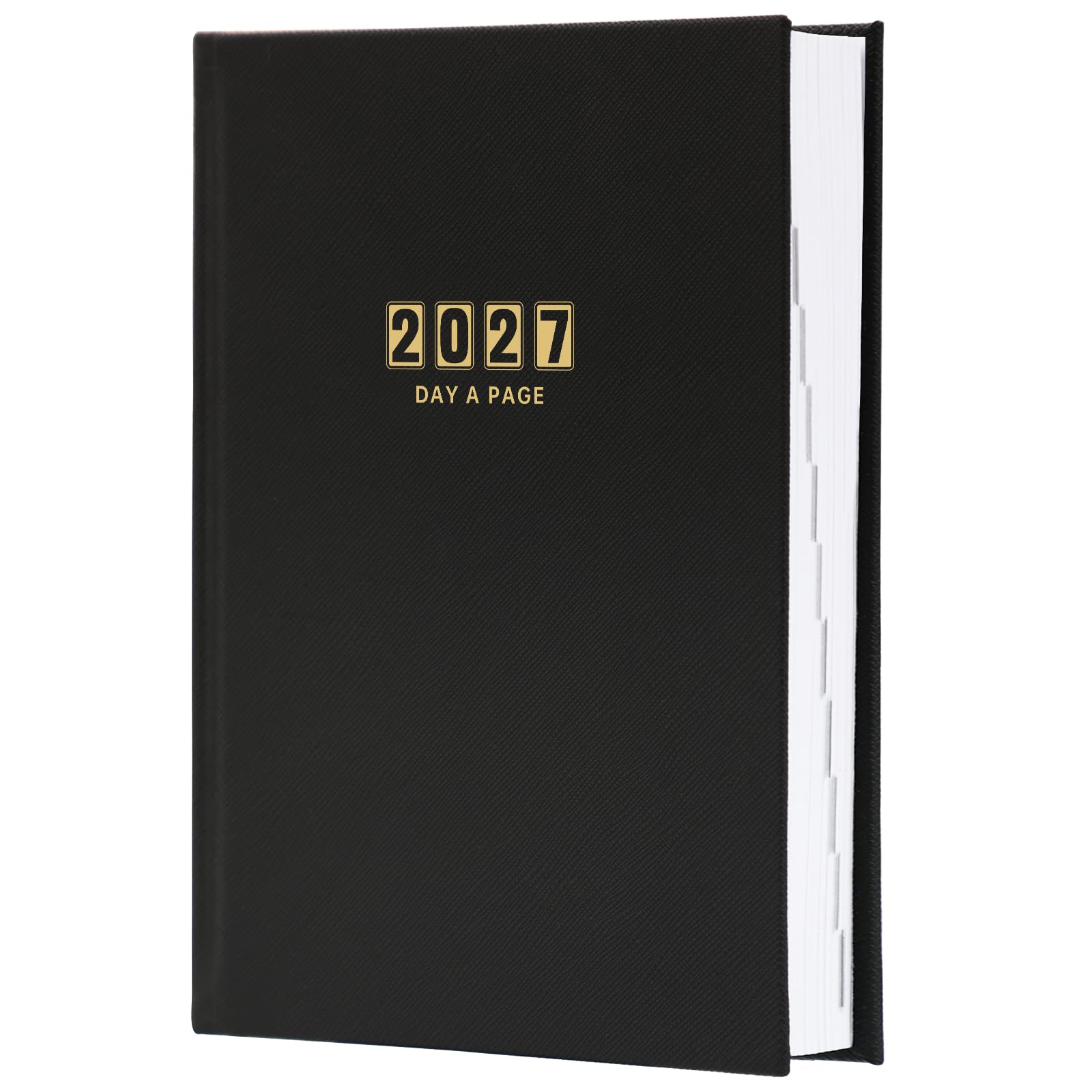 Agenda journalier 2024-2024, page par jour, page par jour, janvier 2024 à décembre 2024, 14,7 x 21,3 cm, agenda pour 365 jours