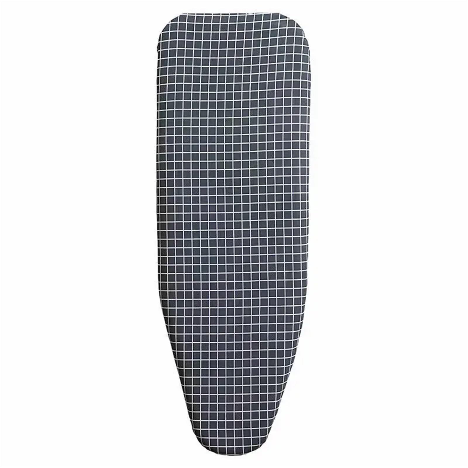 Coperture per assi da stiro, Durevole asse da stiro in tessuto ispessito, resistente al calore, bruciatura, universale, imbottito stampato(Deep Blue Grid,100x34cm)