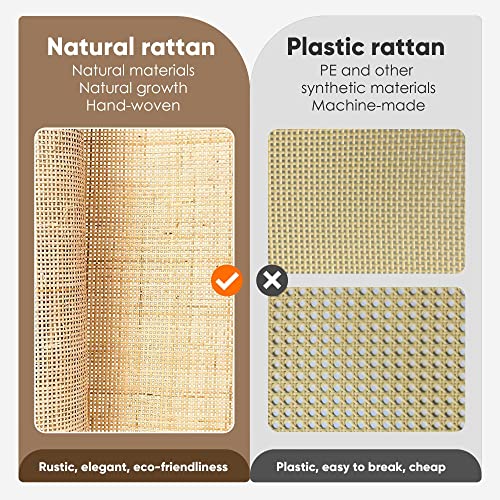 Xiao Wei Sideboard With Handmade Natural Rattan Doors, Rattan Cabinet Console Table Storage Cabinet Buffet Cabinet, For Kitchen, Living Room, Hallway, Entryway, Black #TOP5