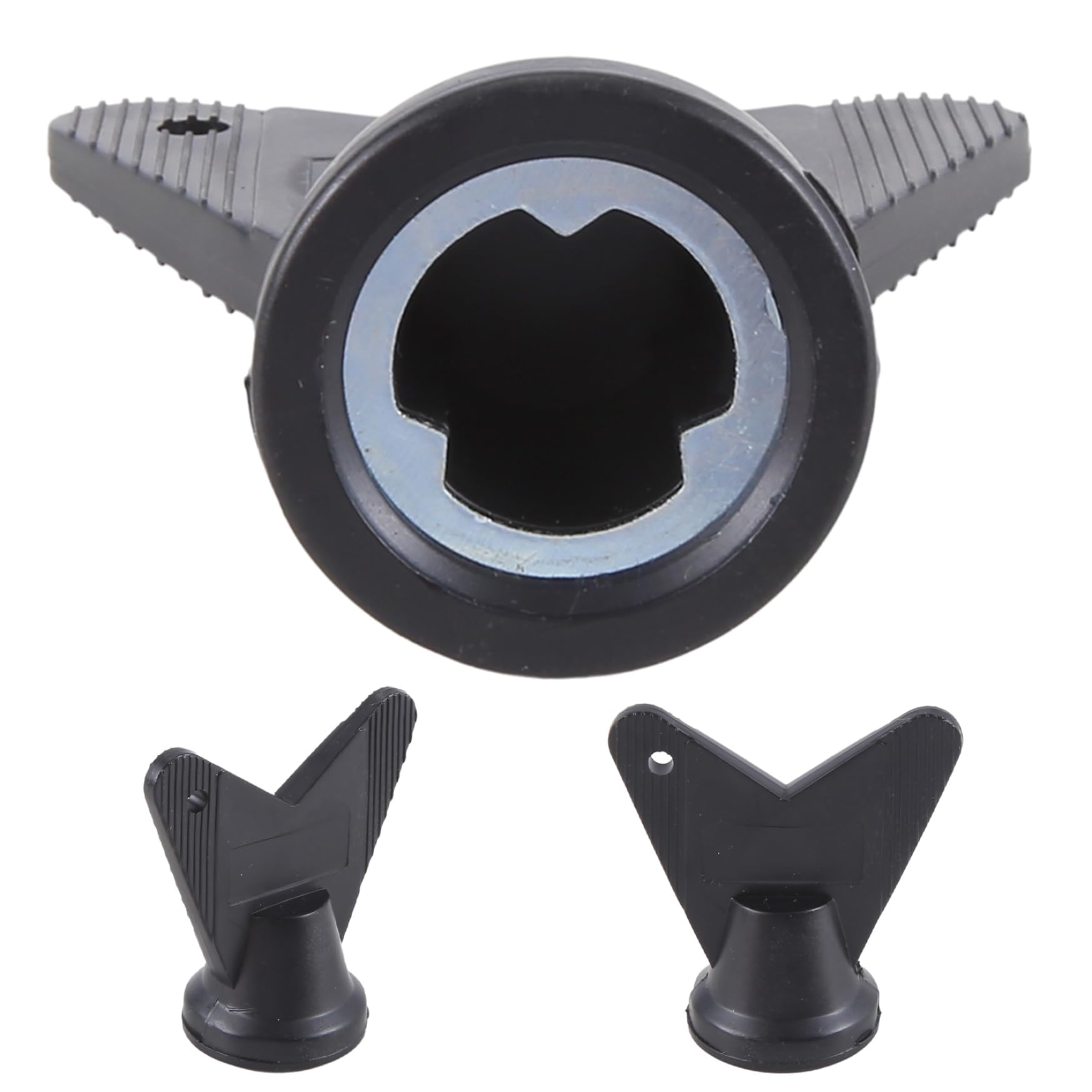 Crampons en Plastique pour Crampons de Football, 12 pièces, 7 mm et 10 mm, à Visser avec clé M 5, de Remplacement pour Terrain Football