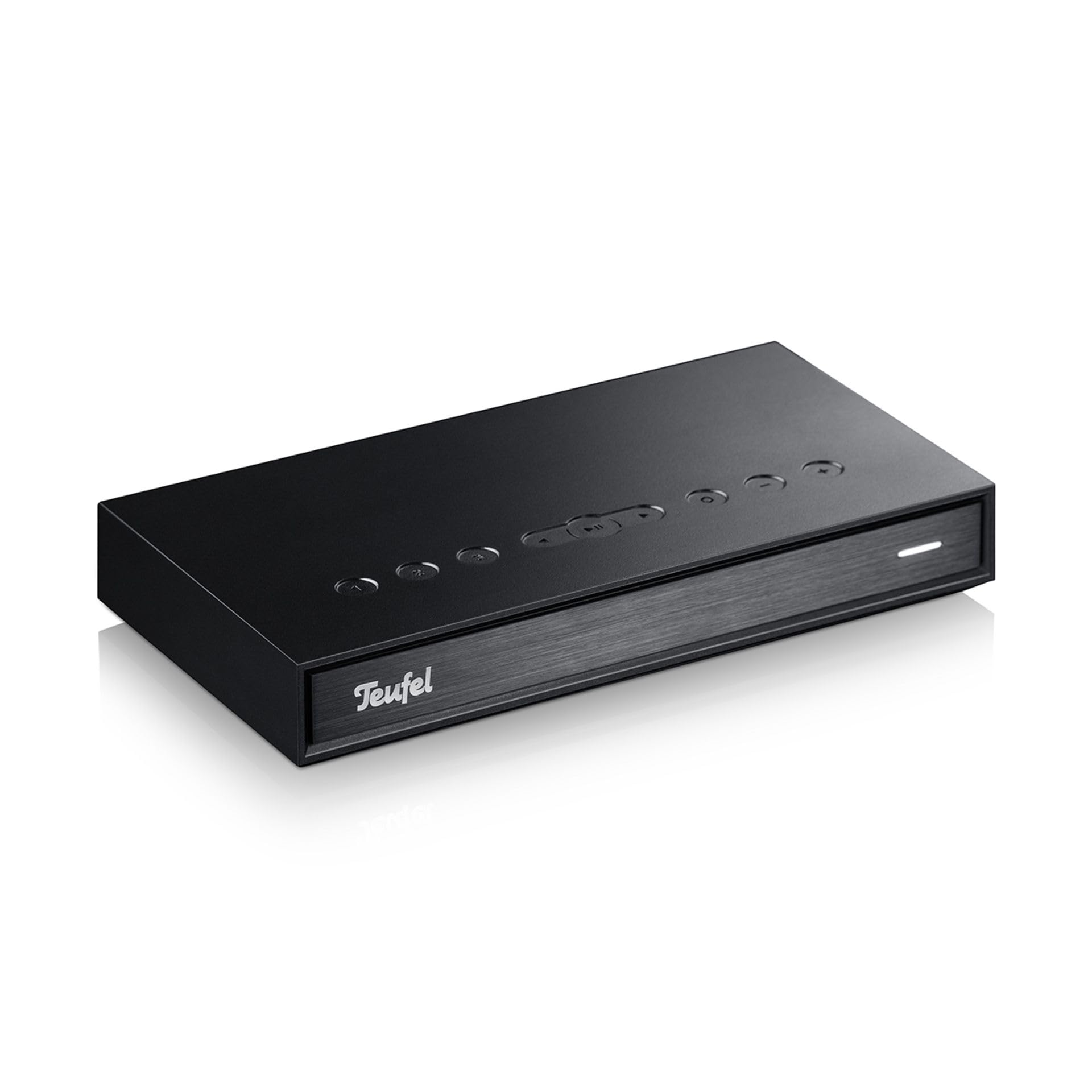 Teufel CINEBAR Ultima Streaming - Soundbar mit Streamer | WLAN-Netzwerkplayer, Kabellos, LAN, Integriertes Subwoofer System, Multiroom Funktion - schwarz
