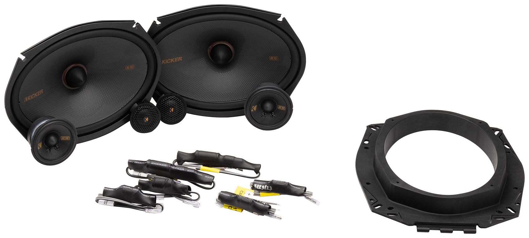 Audiosavings Bundle: (4) Kicker 51KSS369 6x9 + 2.75