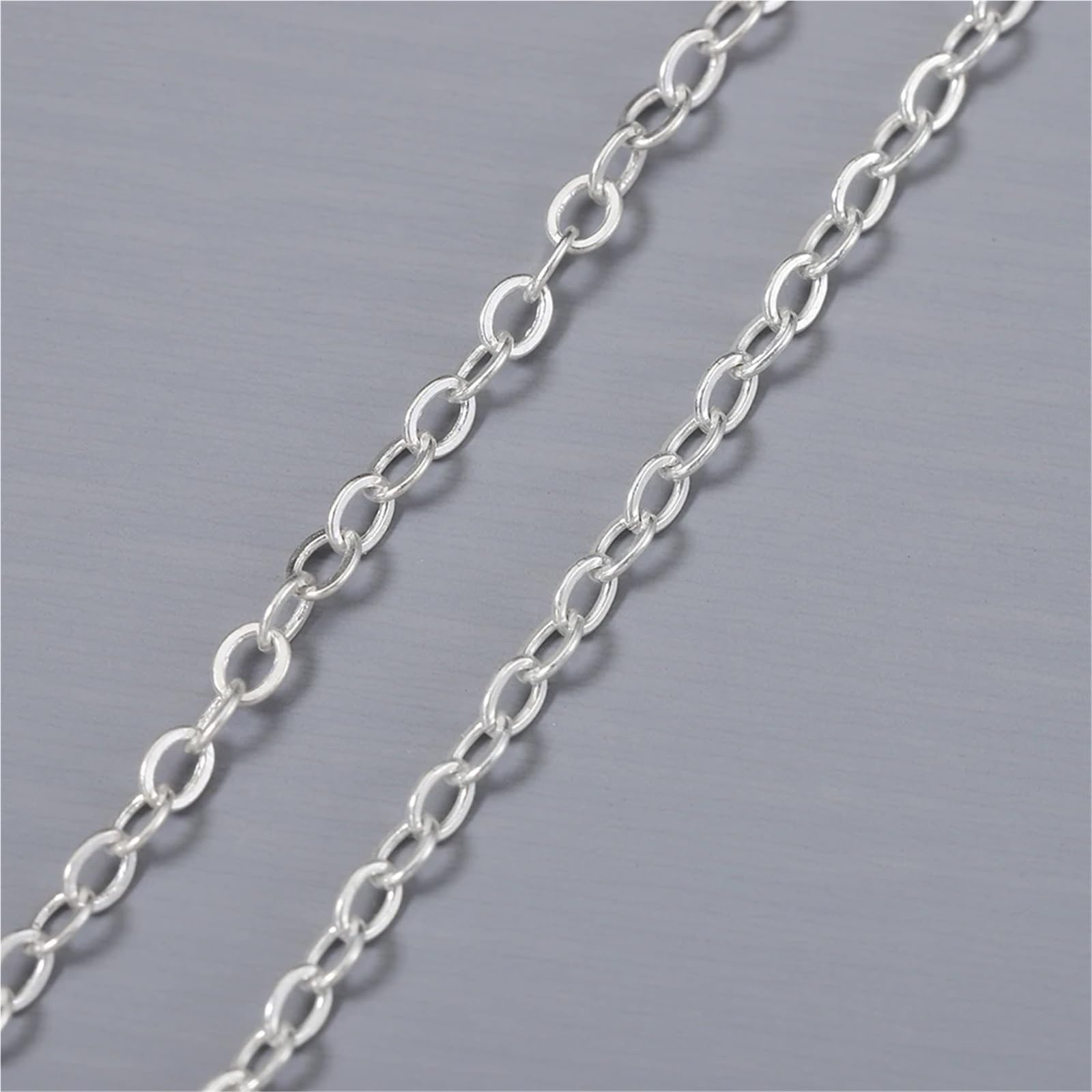 Przedłużacz łańcuszka Choker, Przedłużacz do naszyjnika 20 szt. 925 Sterling Silver Zapięcia homarowe biżuterii DIY 31-80mm