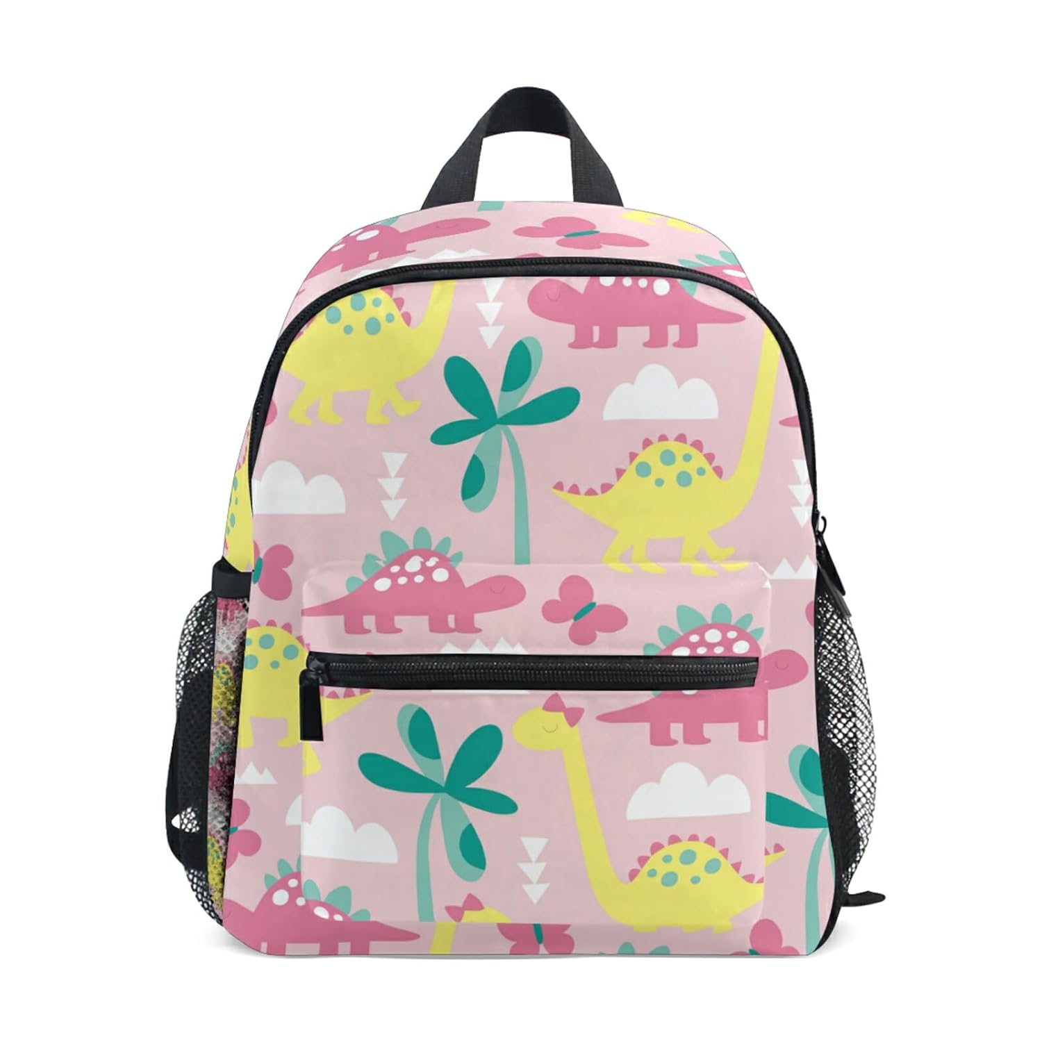 Kids Backpack Cute Cartoon Pink Dinosaur Animal Pattern Todder Backpack Lightweight Preschool Kindergarten Book Bag Practical and Durable