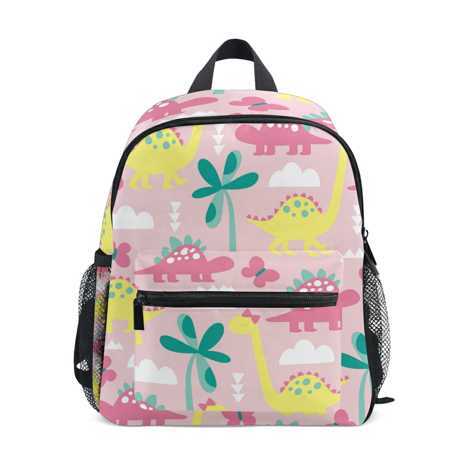 Kids Backpack Cute Cartoon Pink Dinosaur Animal Pattern Todder Backpack Lightweight Preschool Kindergarten Book Bag Practical and Durable