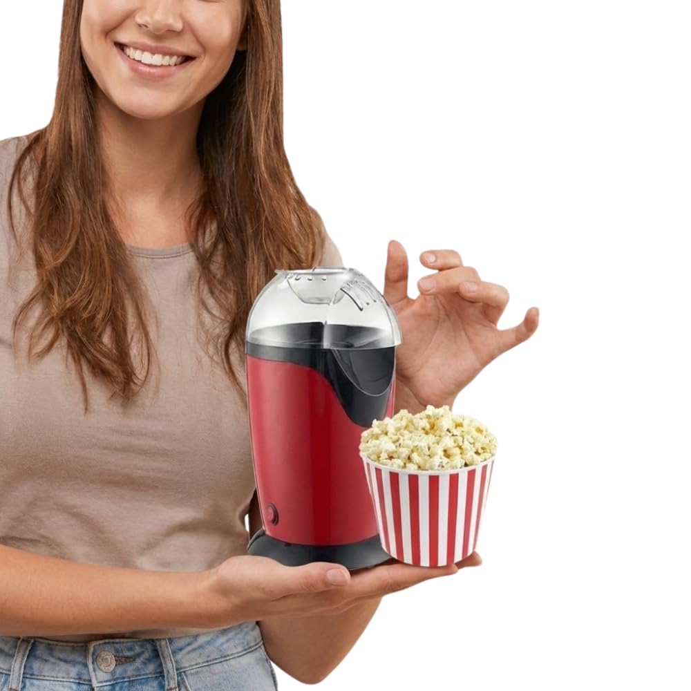 Drumstone (𝐒𝐩𝐞𝐜𝐢𝐚𝐥 𝟏𝟓 𝐘𝐞𝐚𝐫𝐬 𝐖𝐚𝐫𝐫𝐚𝐧𝐭𝐲) Aluminum Popcorn Machine for Home – Electric Automatic Big Popcorn Maker, Quick & Easy, Large Capacity, Stylish Design for Movie Nights-image-34