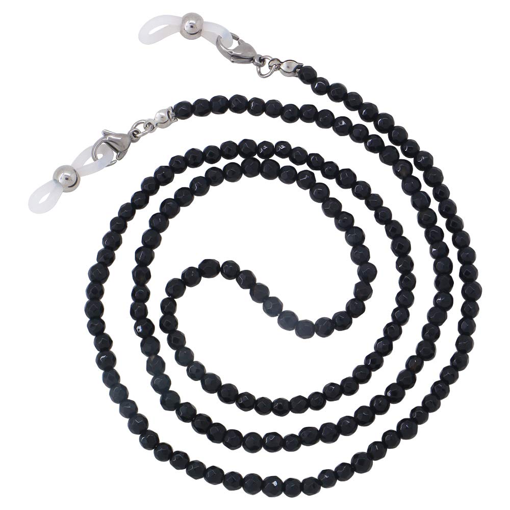 KAI TopEyeglasses Fashion Beaded Face Mask Holder Lanyard for Women