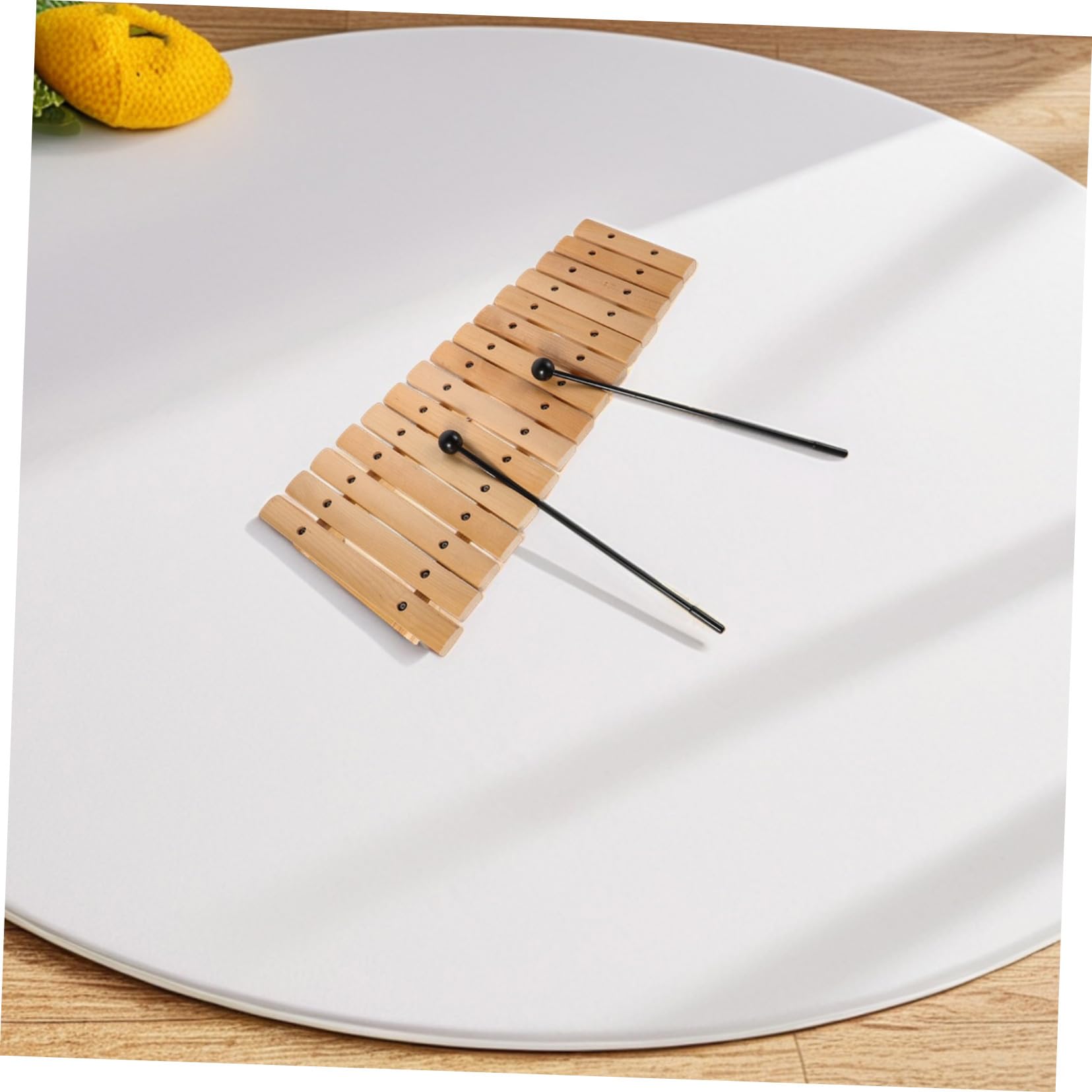 Mikikit Xilofono Strumento Musicale Sensoriale in Legno Montessori a 15 Note con Design Attraente per Ragazzo Ragazza per Educazione in Casa e Asilo