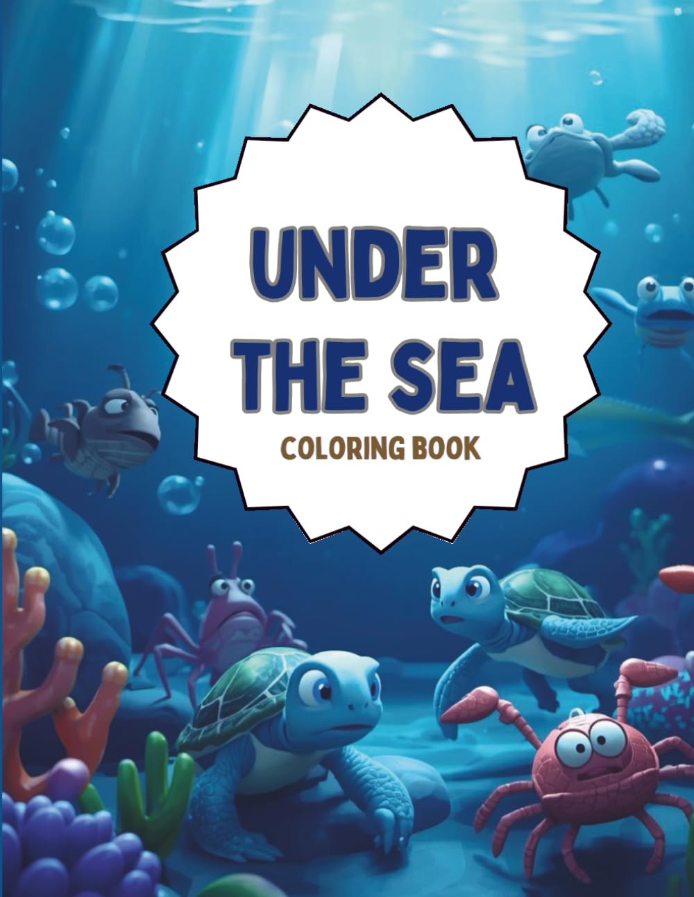 Under the Sea: Coloring Book