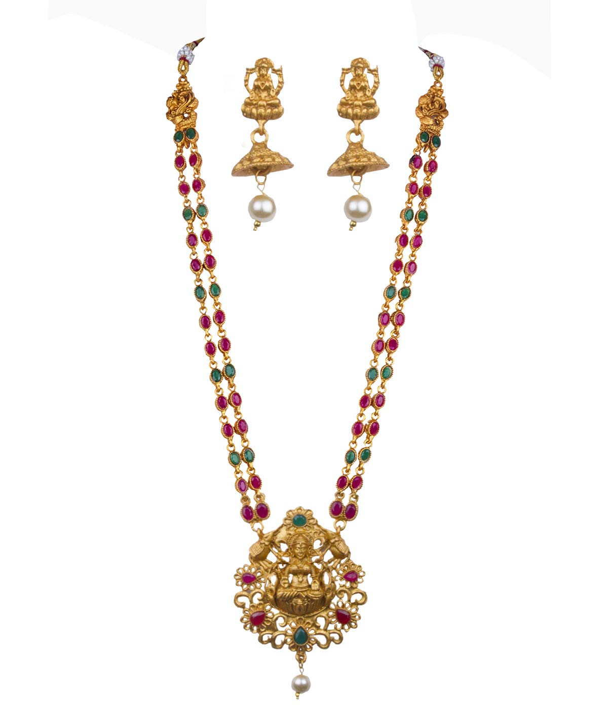 Piah Fashion Alloy Necklace Set Jewellery for Women(Gold) Piah Fashion Alloy Necklace Set Jewellery for Women(Gold)