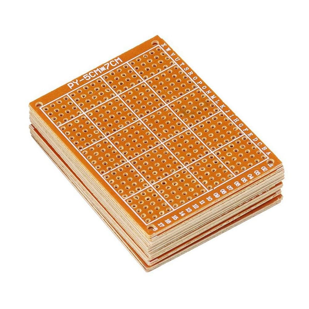 ISTOVO 10pcs PCB Prototype Kit, 432 Holes Universal Circuit Board for DIY Soldering and Electronic Projects