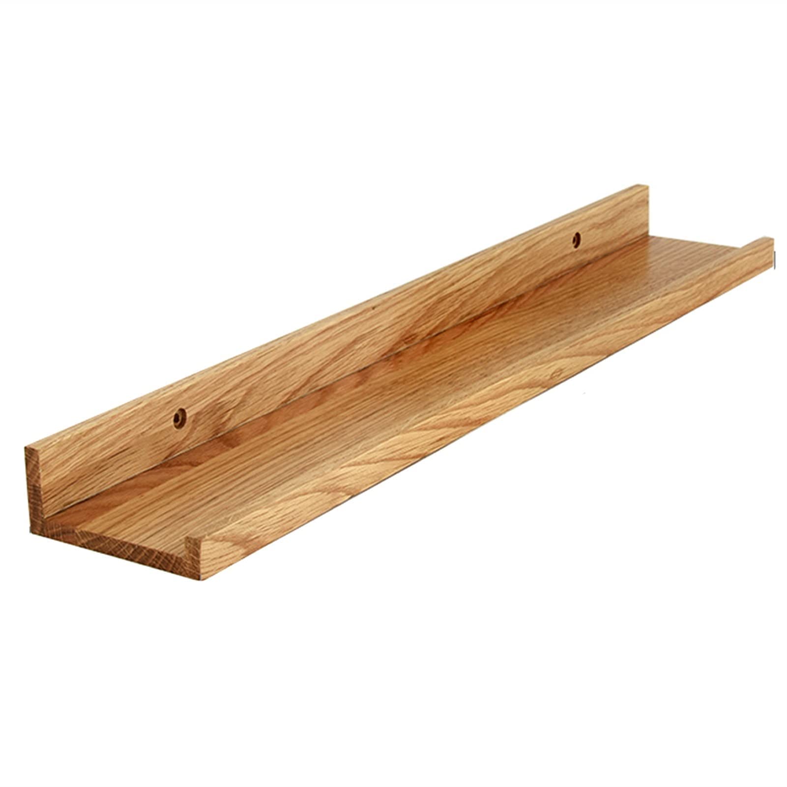 Étagères flottantes en bois massif 90x10cm pour le rangement du salon