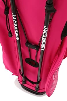 ジャックバーニー★キャディバック★RED 定番】スタンド式キャディバッグ (46インチ対応) (UNISEX