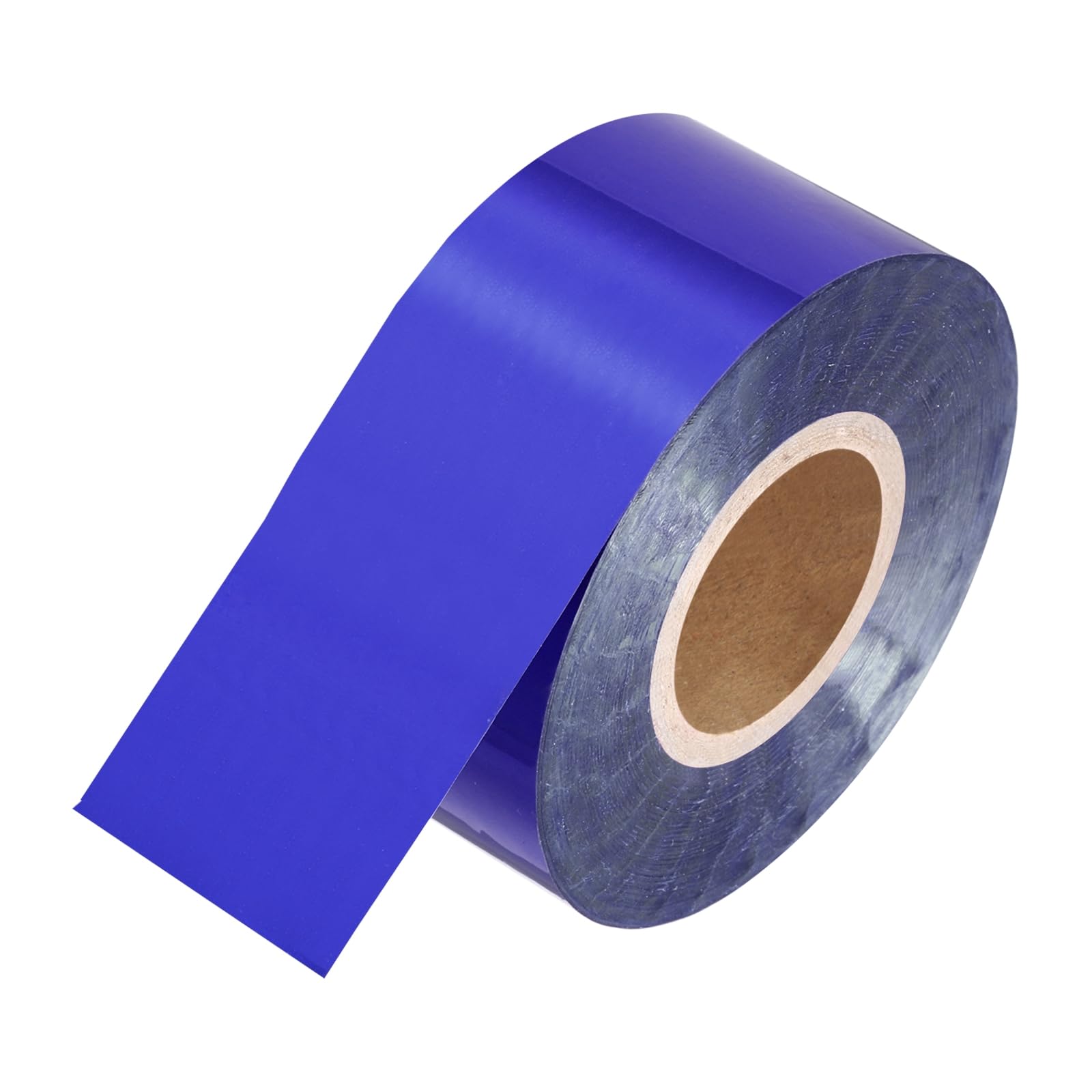 PATIKIL 1.2" x400Ft Hot Stamping Foil Paper,Heat Transfer Hot Stamping Paper Foil Roll for Leather DIY Logo Decor Craft Card Package Scrapbook,Dark Blue