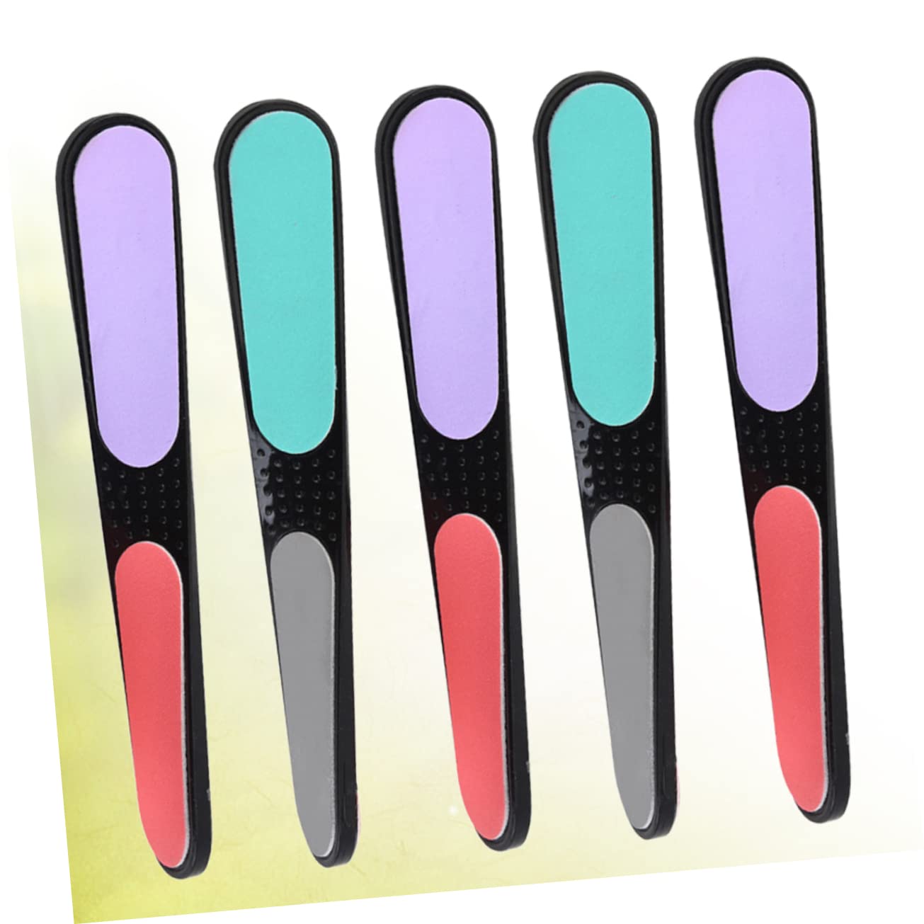 FOMIYES 3 Set Di Strumenti Pratici Per Lucidare E Modellare I Bordi Delle Unghie Per Manicure Art 10 Pezzi * 3