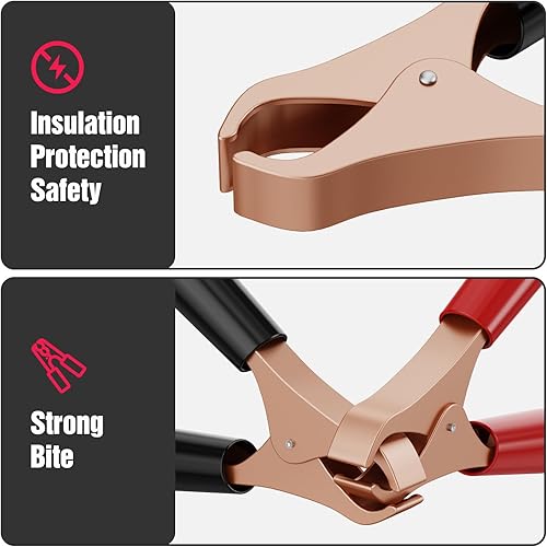 Miniatura 3 de Cable de ahorro de memoria para automóvil con 2 clips de cocodrilo, conector de batería de fuente de alimentación de emergencia de 12 V, evita