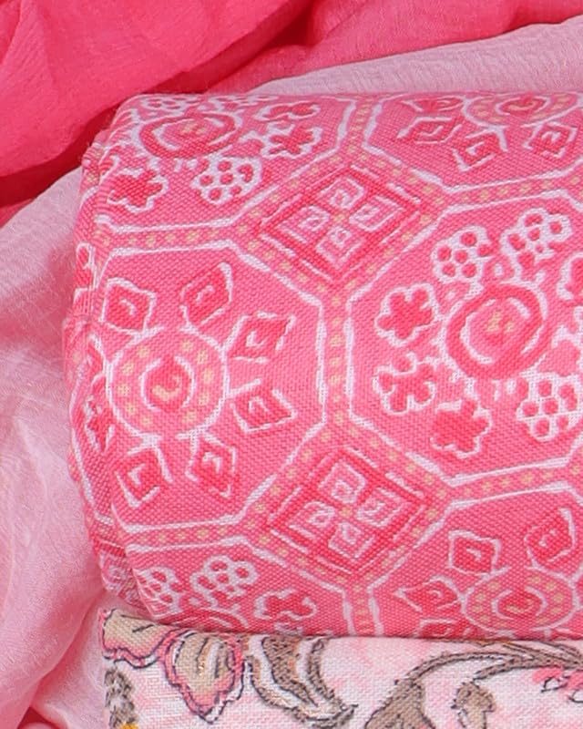 Image of Sun Fashion And Lifestyle Women's Cotton Unstitched Dress Material