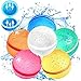 Produktbild Tuofang 6 Stück Wasserbomben Wiederverwendbar, Wiederbefüllbare Wasserbombens Selbstschließend für Kinder Erwachsene, Silikon-Wasserbombe Schnell Befüllbare für Poolpartys Sommerspaß