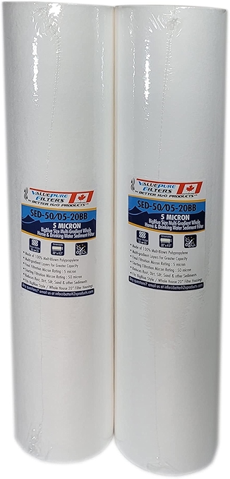 5 Micron Multi-Gradient Sediment Filter Replacement Cartridge