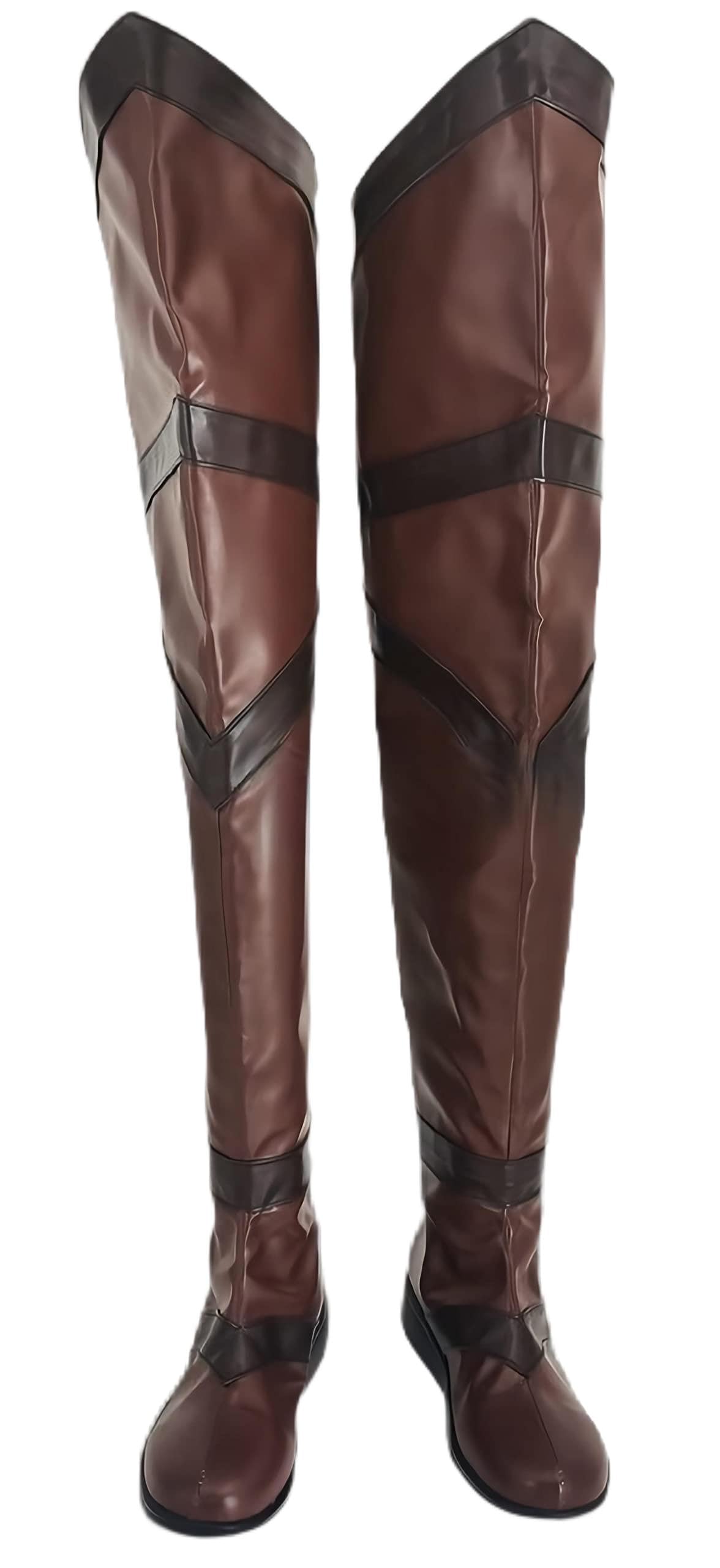 Manga World Cosplay Boots Boot Shoes Shoe for The Legend Vox Machina Vex ahlia