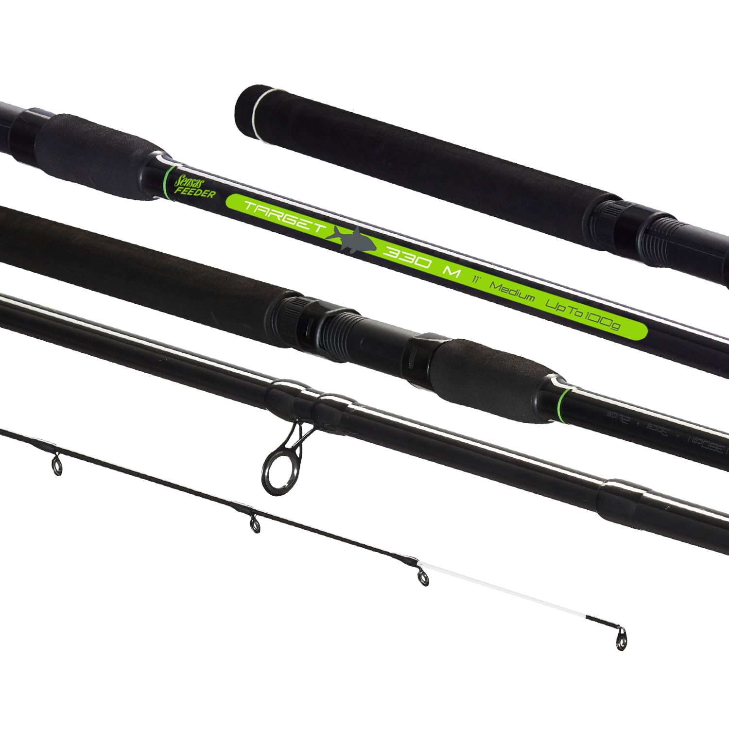 Sensas Canne Feeder Canne Feeder Target 330 - M - 3.29m - 345g - P.Max.100g - Enc.128cm - 86510