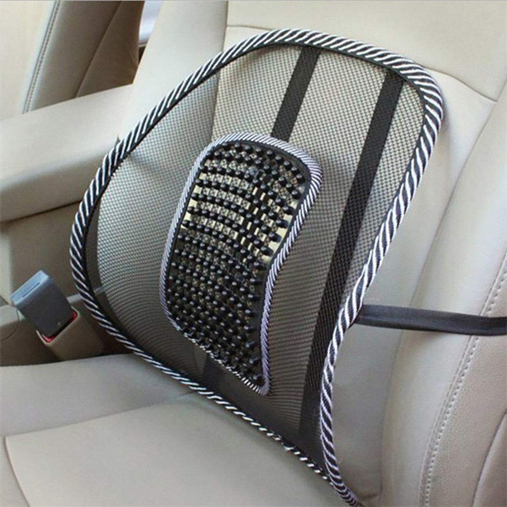 Cuscino Lombare Ergonomico FLORICH In Rete 3D Traspirante, Regolabile Per Sedia Ufficio E Auto - 2