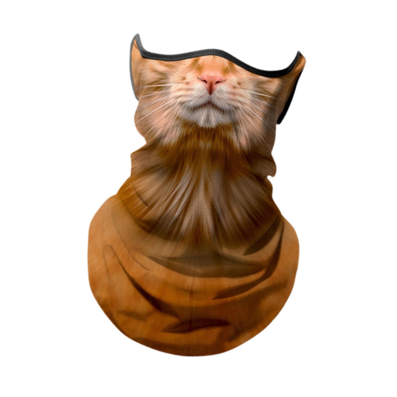 Bandana Face Mask Breathable Face Cover Scarf Summer Ice Cooling Neck Gaiter Yellow Cat-image-16