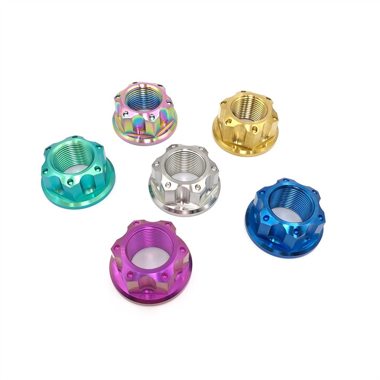 Amazon.co.jp: 部品 オートバイ M22 リアアクスルナットチタン合金