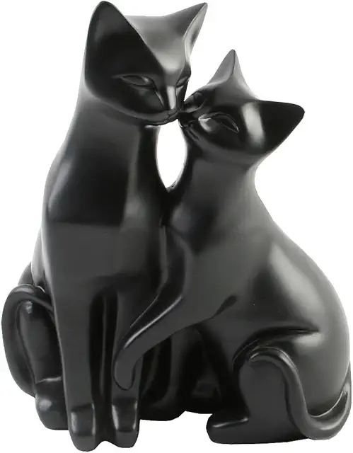 Mr & Mrs Cat Ornament - Antique Figurines Collectibles for Cat Lovers