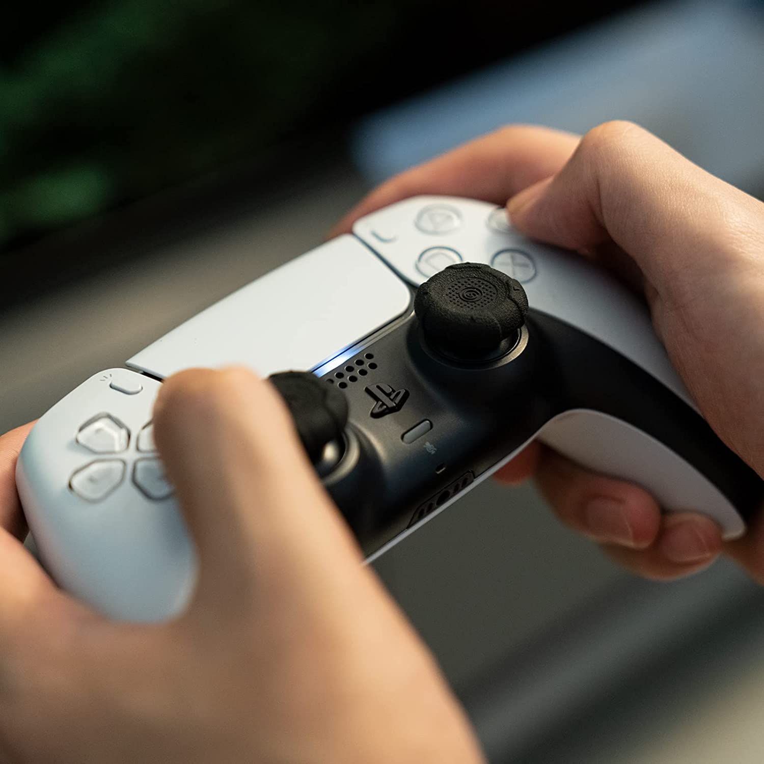 Custodia GeekShare Per Controller PS5 Con Impugnature A Stella &ndash; Colore Rosa &ndash; Antigraffio