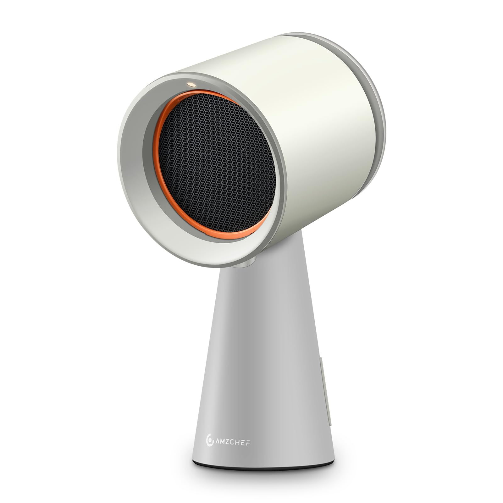 AMZCHEF Cappa Aspirante Portatile,Cappa Cucina con Ventola a 3 Velocità, Luce LED, Bassa Rumorosità, Aspirazione 120m³/h, Ventola da Cucina per Barbecue Indoor, Hot Pot, bianco