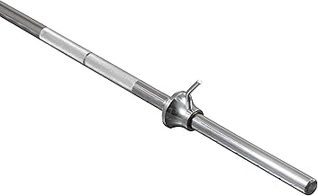 IROTEC New Regular Barbell Shaft, 70.9 inches (180 cm), Wide Grip Type, Plate Sleeve Diameter 1.1 inches (28 mm), Barbell Bench Press, Muscle Training, Training Equipment, Barbell Plate, Squat, Hip