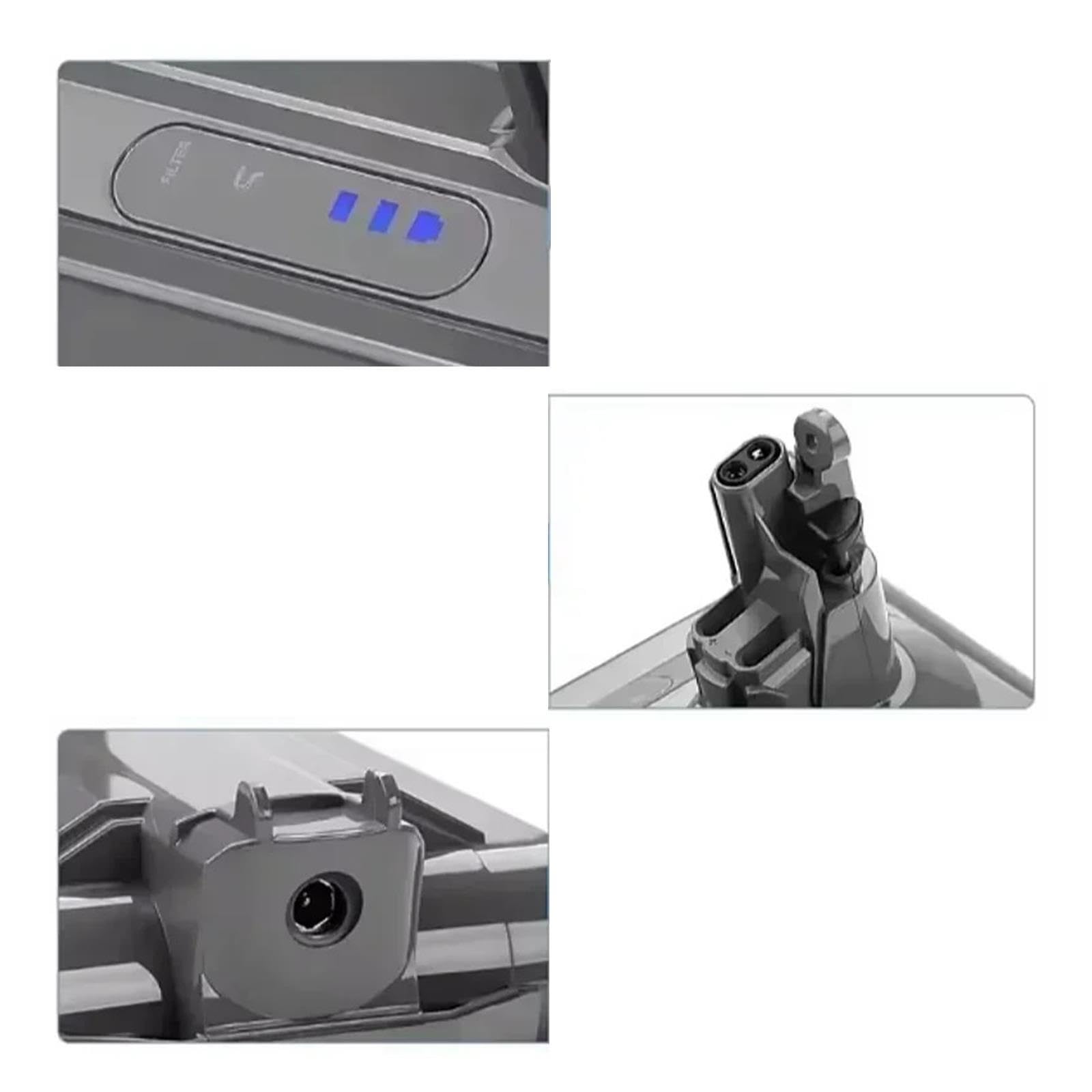 Batteria For Aspirapolvere V10,Compatibile Con Dyson,25.2V 3800MAh-12800MAh