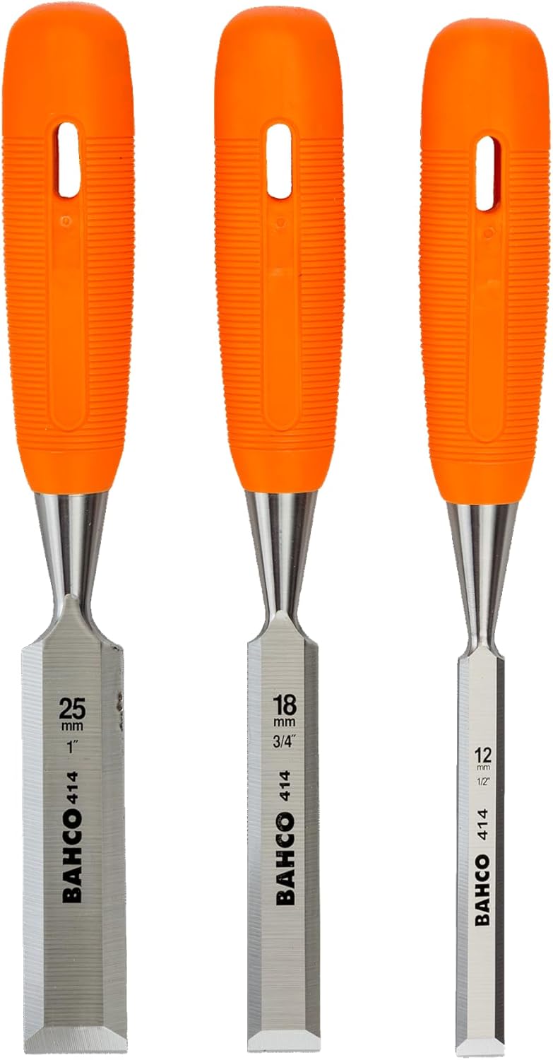 Bahco 414-S3-Eur B/E Chisel set (3)