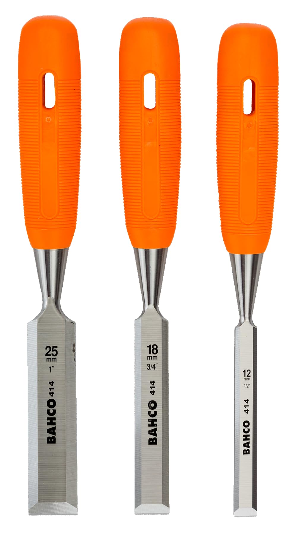 Bahco 414P-S3-Eur Lot de 3 ciseaux à bois (Import Grande Bretagne)