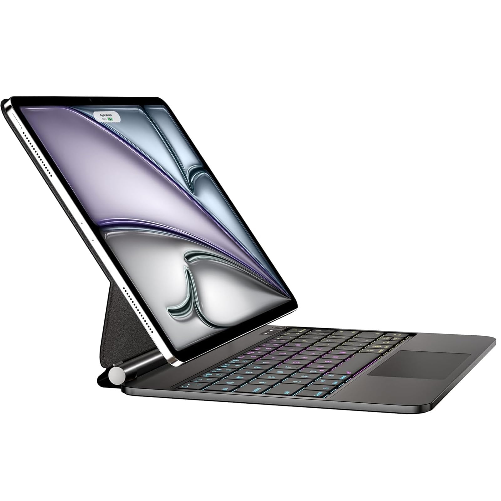 Magic Keyboard Case for Ipad Pro 12.9 Inch(6Th,5Th,4Th,3Rd Gen