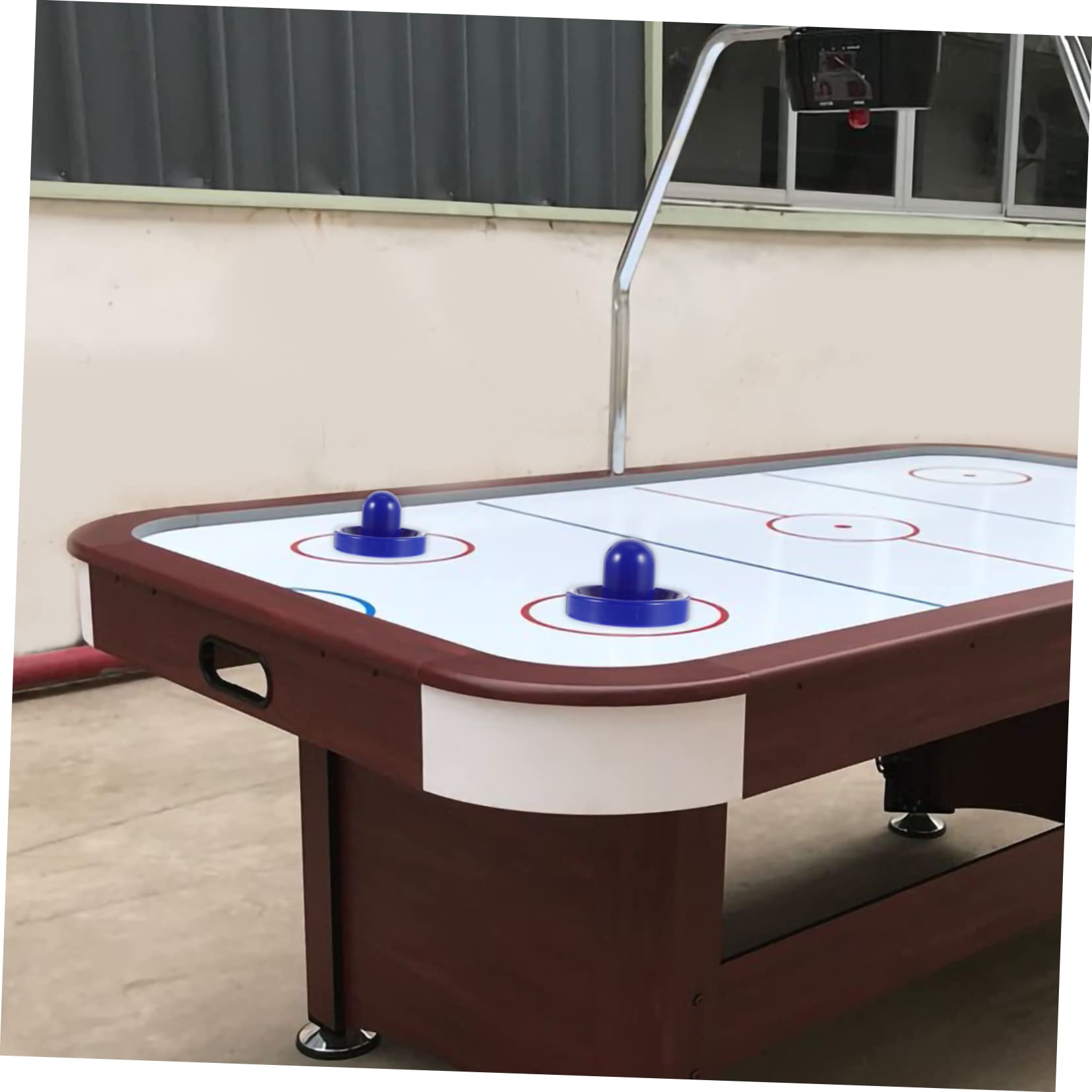 ibasenice 2 Sets Air Hockey Paddles and Pucks Kit Durable Pushers with Balls for Home and Fairs Complete Hockey Accessories for Endless Fun