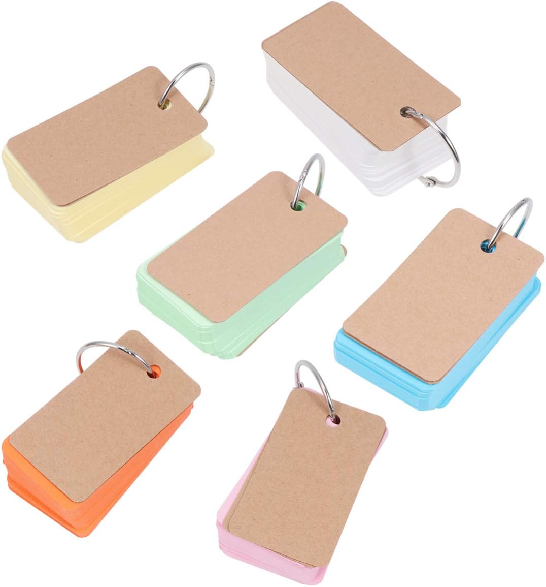 NUOBESTY 6pcs Language Learning Cards Shimmer Cardstock Ring Binder Note Pad Mini Study Min Memo Pad Blank Cards Homework Ring Notepads DIY Greeting Cards Flash Student Notebook NUOBESTY 6pcs Language Learning Cards Shimmer Cardstock Ring Binder Note Pad Mini Study Min Memo Pad Blank Cards Homework Ring Notepads DIY Greeting Cards Flash Student Notebook